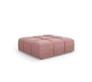 Pouf "serena", 1 Place, Rose, Tissu Structurel