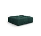 Pouf "serena", 1 Place, Vert Bouteille, Tissu Structurel