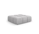 Pouf "serena", 1 Place, Gris Clair, Tissu Structurel