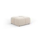 Pouf "serena", 1 Place, Beige Clair, Velours