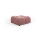 Pouf "serena", 1 Place, Rose, Velours