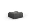 Pouf "serena", 1 Place, Gris Foncé, Tissu Structurel