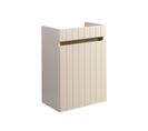 Meuble Suspendu Sous Lavabo Line Couleur Amande 40 Cm