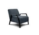 Fauteuil Fixe Tissu Bleu - Kobe