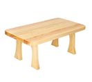 Table Basse En Bois Massif 90 x 48 x 30 Cm