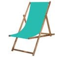 Chaise Longue Pliante Marine - Bois Imprégné