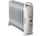 Radiateur Bain D'huile Ms7806 Blanc 1200 W