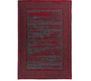Tapis De Salon Ivo En Polyester - Rouge - 120x170 Cm