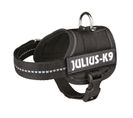 Harnais Power Baby 1 Xs : 30-40 Cm-18 Mm Noir Pour Chien