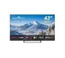 TV LED 43" (108 Cm) 4k UHD Smart TV Web Os-43uw02v- Molotov, Netflix, Prime Video, Canal+