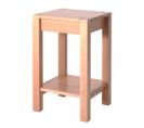 Table D'appoint En Hêtre Massif, Dim : L35 X P35 X H60 Cm