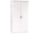 Armoire Avec 2 Portes Blanche, Dim : 95,2 X 55 X 190 Cm