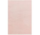 Tapis moderne tissé plat Neo Geo  - Rose - 160x230 Cm