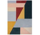 Tapis De Salon Moderne Wylan Multi En Laine - Multicolore - 120x170 Cm