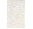 Tapis De Salon Zef En Polyester - Beige - 120x170 Cm