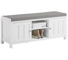 Banc De Rangement Commode À Bottes Chaussures, Fsr35-w