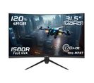 H32S17 Moniteur De Jeu Incurvé 32 Pouces 1500r 2560 X 1440 Qhd 165 Hz 16:9 Eled 99 % Srgb