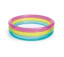 Piscinette Pataugeoire Gonflable Rainbow - Diam. 86 X H. 25 Cm
