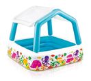 Piscine Gonflable Sun Shade Avec Pare-soleil 157x157x122cm