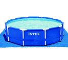 Tapis De Sol 4,72 X 4,72 M Pour Piscine Intex - Bleu