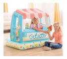 Aire De Jeux Gonflable "marchand Glace" 127cm Multicolore