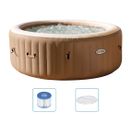 Spa gonflable Rond Purespa Sahara 4 places 196x71 Cm