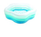 Piscine Gonflable Etoile - L. 185 X H. 53 Cm - Bleu