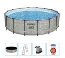 Piscine Ronde Power Steel 488x122 Cm