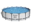 Piscine Tubulaire Steel Pro Max Ronde 4,57 X 1,07 M