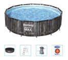 Ensemble De Piscine Ronde Steel Pro Max 427x107 Cm