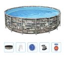 Ensemble De Piscine Power Steel 488x122 Cm