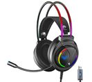 Casque Gamer S501 Avec Arceau Rgb Pour PC Et Consoles - Microphone Hd, Design Léger - Hp 50 Mm