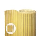 Canisse Pvc Brise Vue Renforce Avec Attaches De Fixation 80x300cm Beige