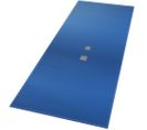 Bache Piscine Rectangulaire Double Couche Polyethylene 160 Gr/m2 Avec Filet Ecoulement 8x14m Bleue