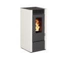 Poêle À Granule Marina 11kw Étanche Blanc - Interstoves - Marina11kwblanc