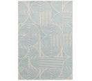 Tapis moderne tissé plat WIRE- Bleu Ciel - 160x230 Cm