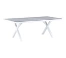 Table De Jardin Garcia Gris 200x100x74 Cm