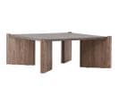 Table Basse Carré Rogaland Marron