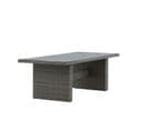 Table De Jardin Padova Gris En Aluminium 200x100x74 Cm