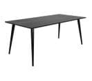 Table De Repas En Mdf Et Acier Dipp 180 X 90 Cm Noir