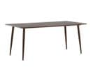 Table De Repas En Mdf Polar 180 X 90 Cm Noyer