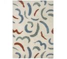 Tapis De Salon Twister En Polypropylène - Multicolore - 160x230 Cm