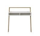 Memo - Bureau En Bois L94cm - Couleur - Blanc