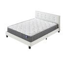 Ensemble Matelas + Lit Avec Tête De Lit 120x190 Cm, Orionis 16cm D’épaisseur à Mémoire De Forme