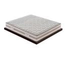 Matelas Ressorts Ensachés 160x190 Cm - Accueil Mémoire De Forme - Epaisseur 25 Cm - Housse Amovible