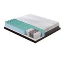 Matelas Ressorts Ensachés 120x200 Accueil Mémoire De Forme - Hauteur 20 Cm - Housse Amovible