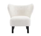 Fauteuil Moderne 76x74x86 Cm - Blanc