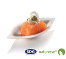 Mini Assiette Pulpe De Cellulose Finger Food 12,8x6,5 Cm - Sdg - Lot De 600