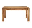 Table Basse 80x80x40 Cm Bois D'acacia Massif