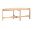 Table Basse 118x63x45 Cm Bois Massif De Pin